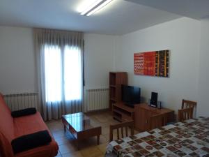 Zona de estar de Apartamentos Puerta Muralla