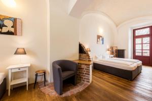 Posteľ alebo postele v izbe v ubytovaní HolidayPark Mlázovy