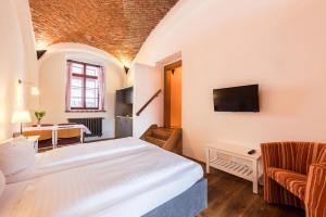 Posteľ alebo postele v izbe v ubytovaní HolidayPark Mlázovy
