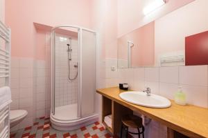 Kúpeľňa v ubytovaní HolidayPark Mlázovy