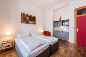 Posteľ alebo postele v izbe v ubytovaní HolidayPark Mlázovy