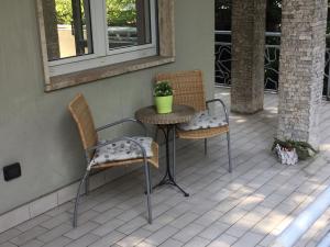 Balkón alebo terasa v ubytovaní La Villa Del Cedro