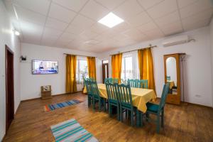 Dining area in a vendégházakat