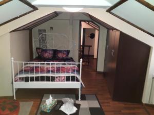 Postel nebo postele na pokoji v ubytování Motor House Unirii