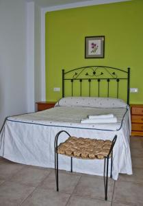 En eller flere senge i et værelse på Casa Ruydera