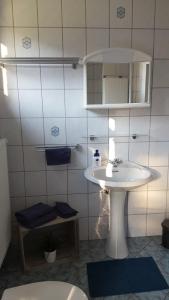 Baðherbergi á B&B Circuitez-vous