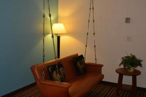 Posezení v ubytování Super 8 by Wyndham Austin/Airport South