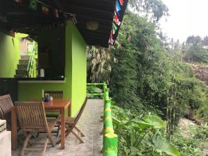 Zahrada ubytování WW Backpackers