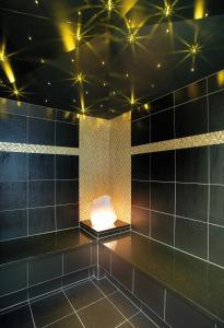 Koupelna v ubytování Hotel Gramaser