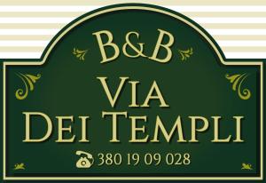 B&B Via Dei Templi tanúsítványa, márkajelzése vagy díja