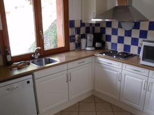 Köök või kööginurk majutusasutuses Le Ciel Bleu