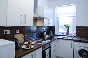 Köök või kööginurk majutusasutuses Meadowburn View