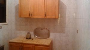 Kuchyň nebo kuchyňský kout v ubytování Fayed Armed Forces Hotel + 37 fotografií