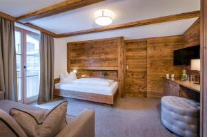 Posteľ alebo postele v izbe v ubytovaní Hotel Gridlon