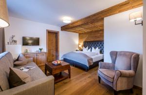 Posteľ alebo postele v izbe v ubytovaní Hotel Gridlon