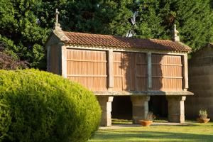 Zahrada ubytování Casa a Pedreira Rias Baixas