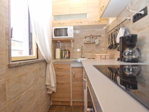 Kuchyň nebo kuchyňský kout v ubytování Apartment Luciano 1540