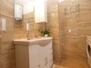 Koupelna v ubytování Apartment Luciano 1540