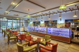 Lounge nebo bar v ubytování Sunis Kumköy Beach Resort Hotel & Spa