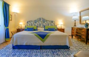 Postel nebo postele na pokoji v ubytování Hotel Villa Cimbrone