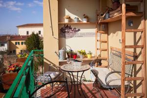 Balkón nebo terasa v ubytování Cento Passi dal Duomo B&B