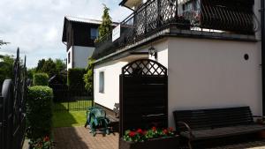 Budova, kde se bed and breakfast nachází
