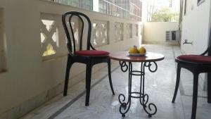 Balkón nebo terasa v ubytování Pamposh Guest House, Gurgaon