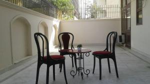 Balkón nebo terasa v ubytování Pamposh Guest House, Gurgaon