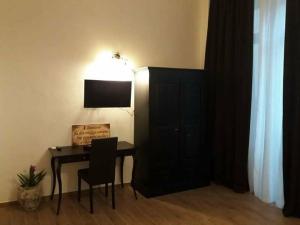 TV a/nebo společenská místnost v ubytování B&B LEI