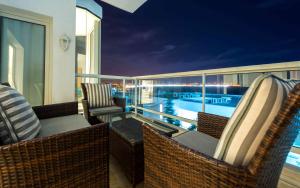 Setusvæði á Hotel Farah Tanger