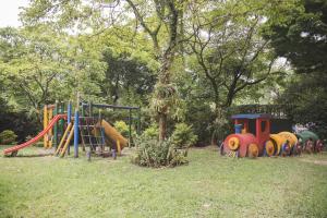 Lasten leikkialue majoituspaikassa Apartamento en Medellin Alcazar de La Mota
