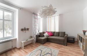 Posedenie v ubytovaní Apartamenty W Starym Ogrodzie
