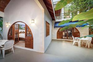 Patio nebo venkovní prostory v ubytování Beach House Condos, Negril