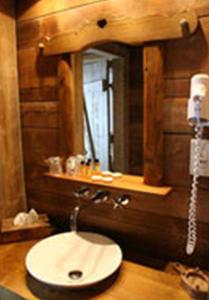 Kúpeľňa v ubytovaní Auberge des Skieurs