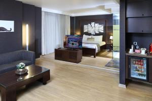 Posezení v ubytování Masel Hotel