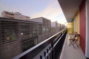 Balkón nebo terasa v ubytování Hostal El Mercat