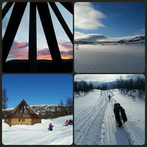 Hessdalen Ufocamp v zimě