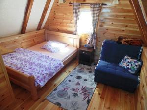Postel nebo postele na pokoji v ubytování Cottage Borje