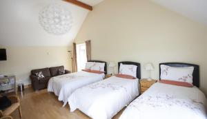 Postelja oz. postelje v sobi nastanitve Wicklow Way Lodge