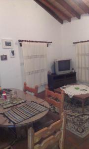 TV a/nebo společenská místnost v ubytování Patriko Traditional House