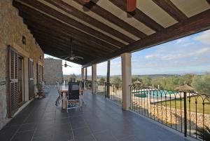 A balcony or terrace at Villa Canova