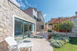 Zahrada ubytování Villa Betina