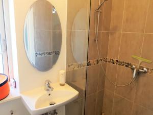 Koupelna v ubytování Roskilde B&B