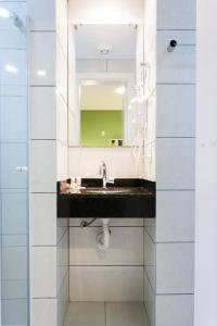 Koupelna v ubytování Hotel Sol By MRHotelaria + 37 fotografií