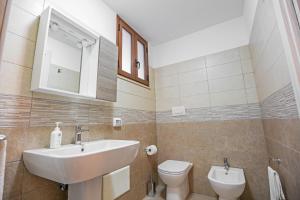 Koupelna v ubytování B&B Acquachiara