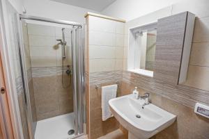 Koupelna v ubytování B&B Acquachiara + 17 fotografií