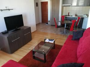 Prostor za sedenje u objektu Apartment Kupres