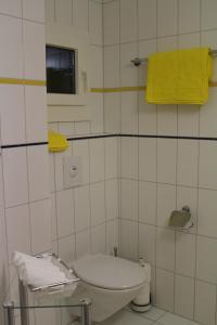 Koupelna v ubytování A Casa Fina- a modern room close to Basel + 5 fotografií