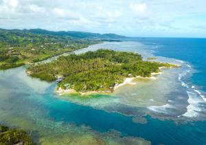 Bird's-eye view ng Savasi Island Resort