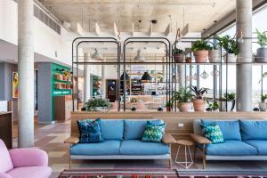 Area soggiorno di Citadines Connect Sydney Airport